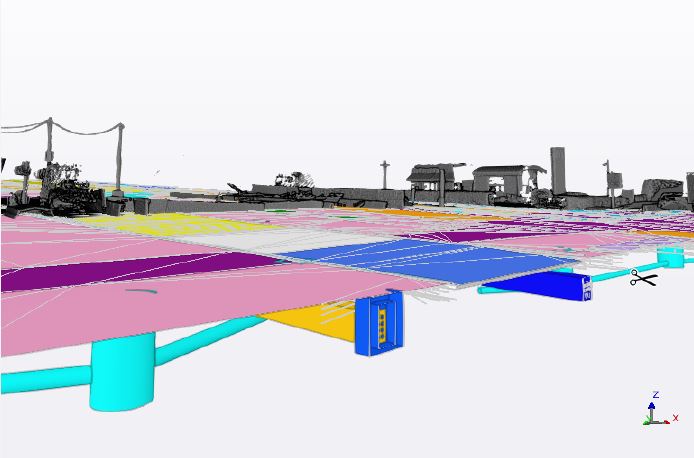 GEOFIT est intervenu sur les études d’exécution et le suivi topographique, pour garantir la précision des implantations et la fluidité des opérations sur le Tramway T9.