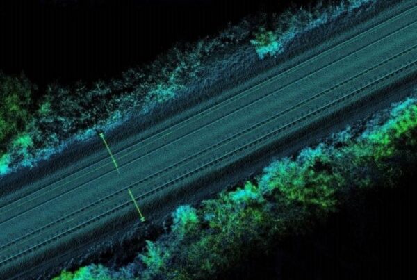 Nos équipes réalisent des mesures LiDAR dynamique et production de livrables, liés aux études d'ingénieries sur les voies ferroviaires.