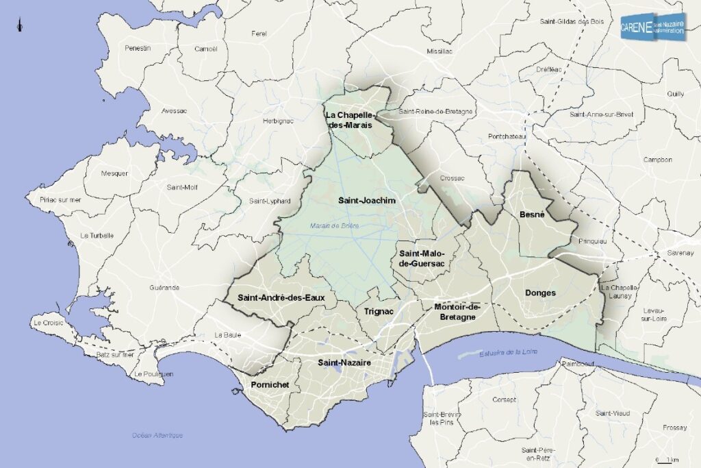 Mandatées par la CARENE, nos équipes ont mené plusieurs interventions visant à produire un référentiel topographique à très grande échelle.